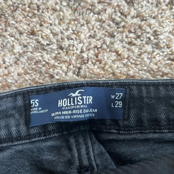 Hollister Women's Black Jeans - Picture 4 of 4